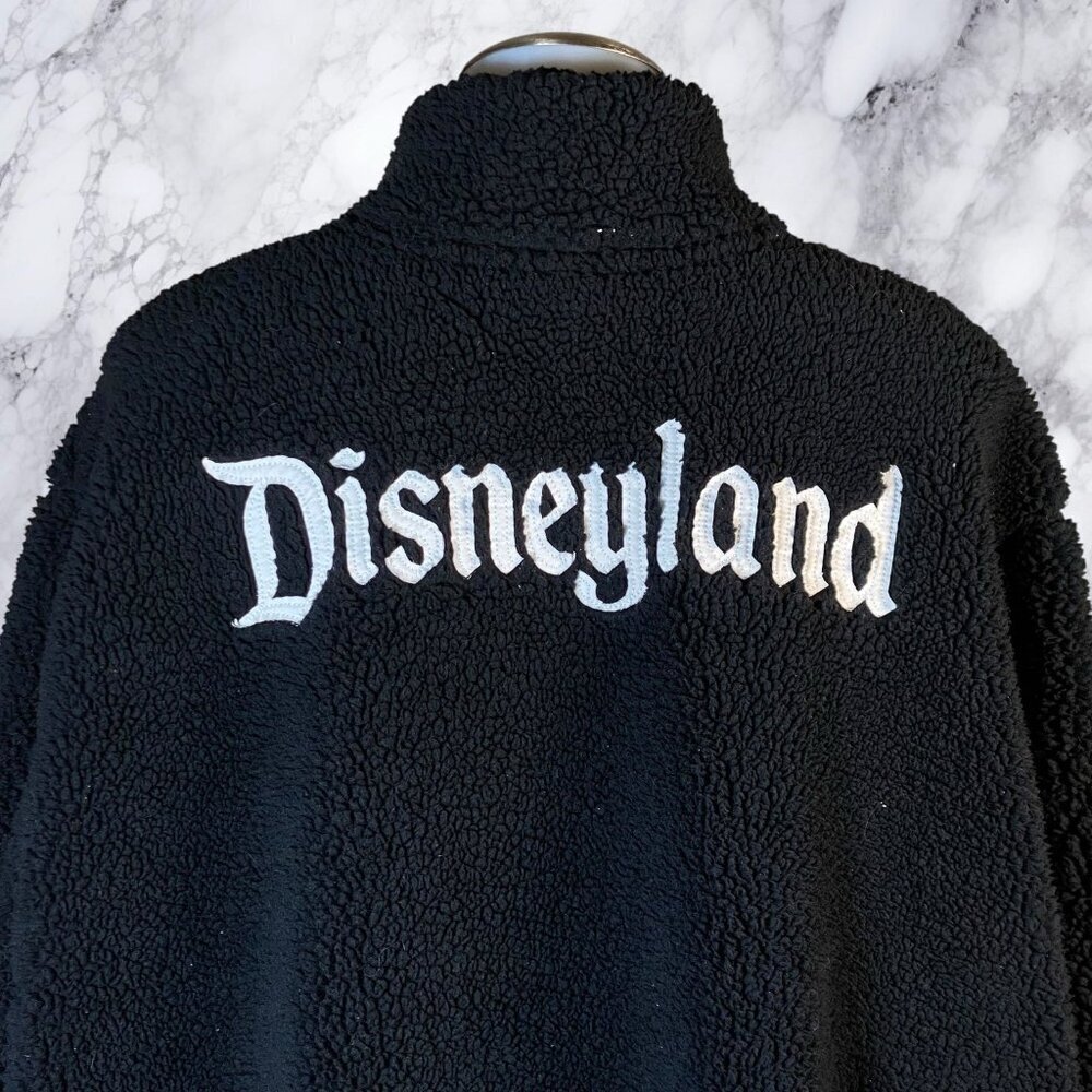 Disneyland Faux Fur Sherpa Embroidered Jacket - Picture 3 of 9